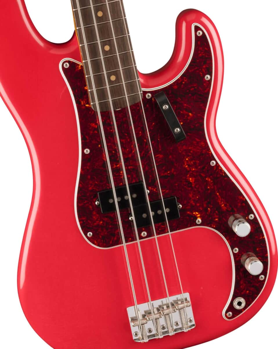 Fender Limited Edition Vintera® II Road Worn® '60s Precision Bass® Fiesta Red