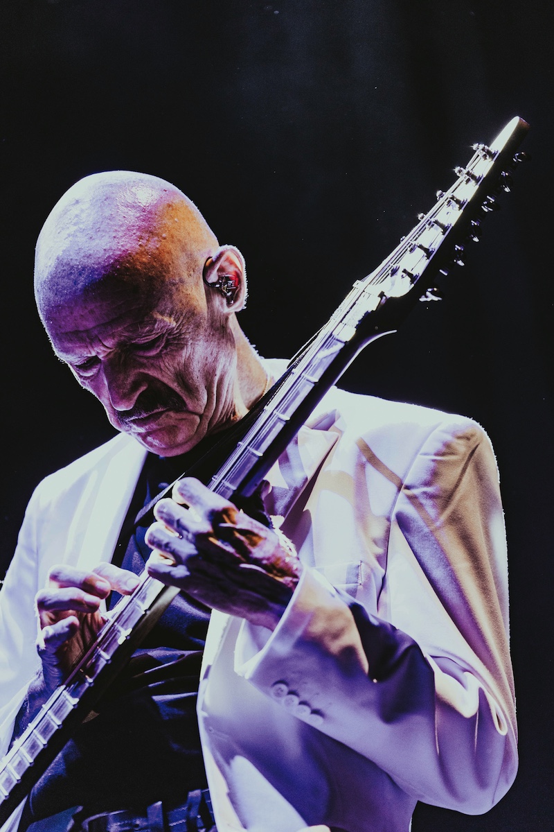 トニー・レヴィン ライヴ写真