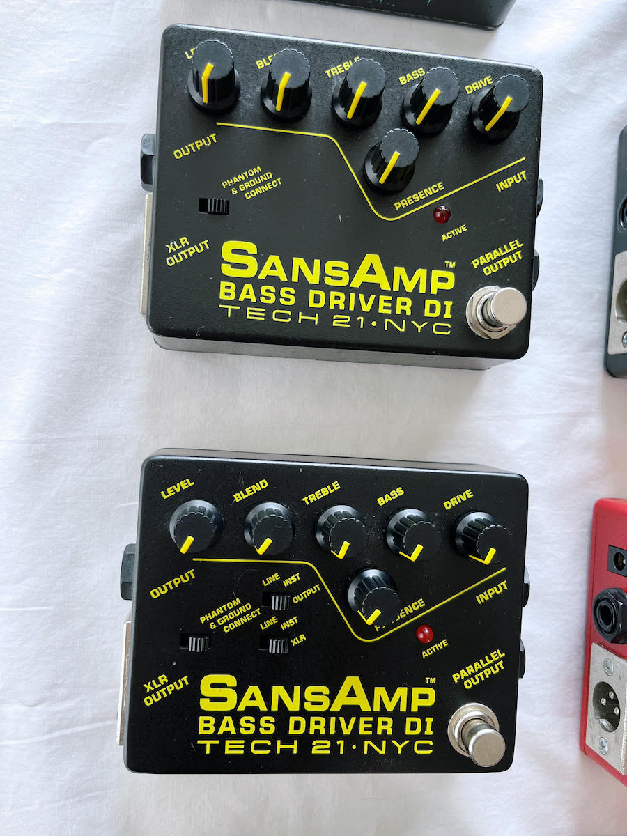 SansAmp Bass Driver DI　プチMOD