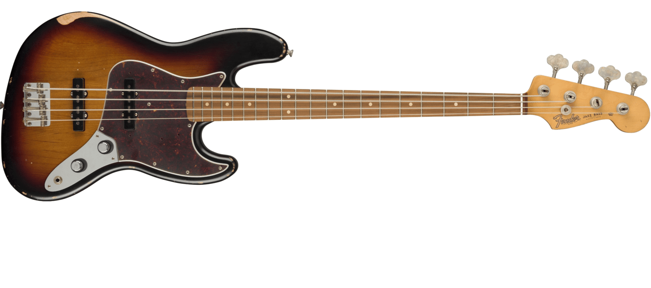 ジャズベース Fender1961年風レリック加工 - ベース