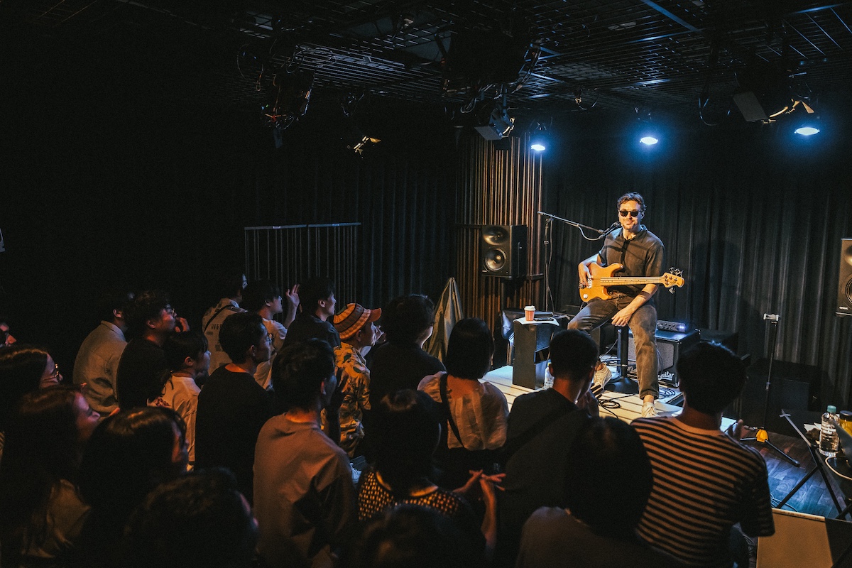 ジョー・ダート（ヴルフペック）ベース・セミナーの模様