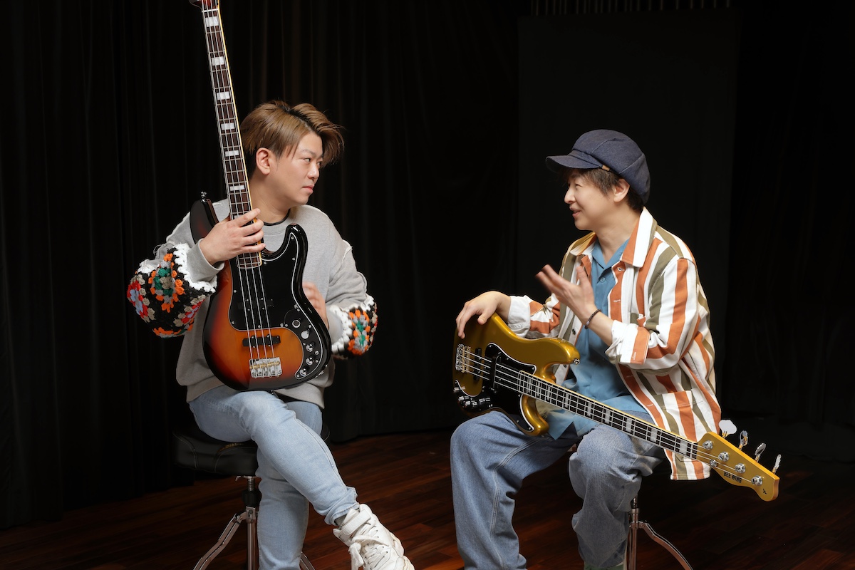 鈴木渉、村田隆行の対談風景