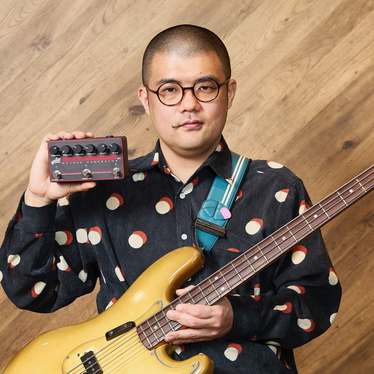 aguilar Octamizer DLXを持つ山本慶幸