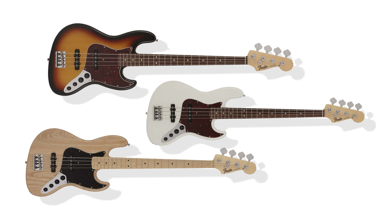 ミディアムスケール Fender Japan JAZZ BASS 3TS - ベース