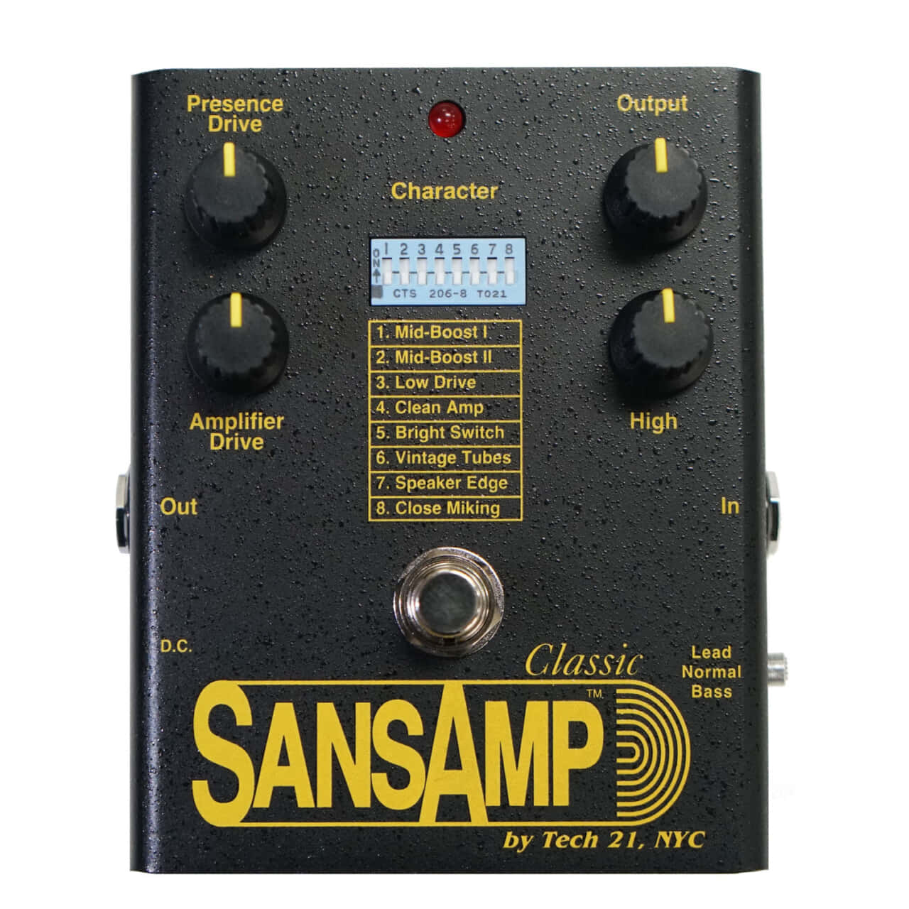 名機初期型SANSAMP TECH21 BASS DRIVER DI - ベース