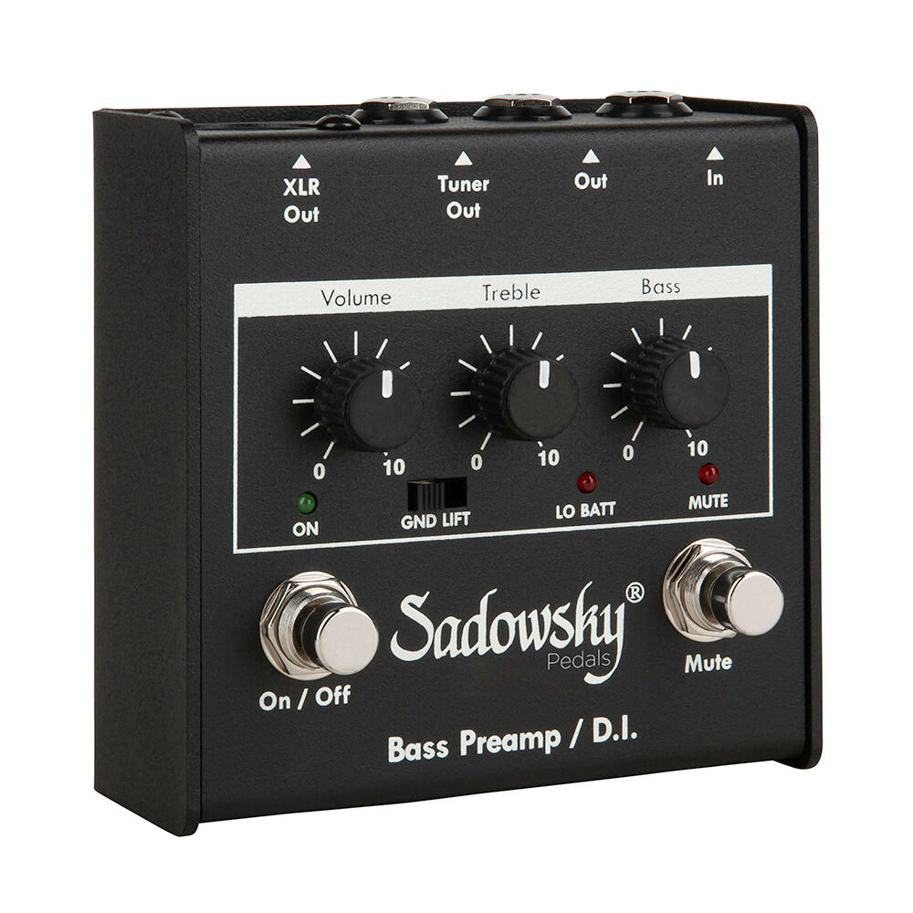 Sadowsky】Bass Preamp Pedal | ベース・マガジン