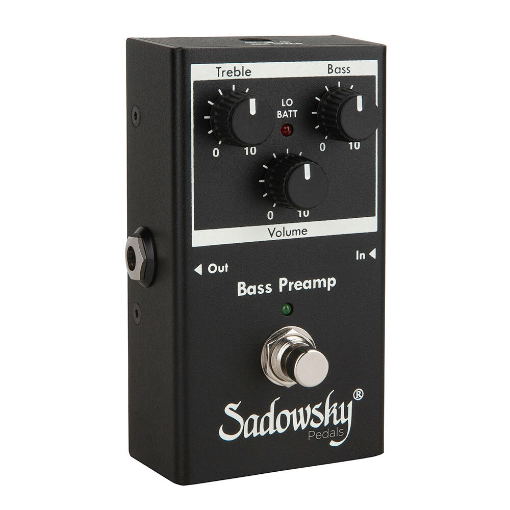 Sadowsky】Bass Preamp Pedal | ベース・マガジン