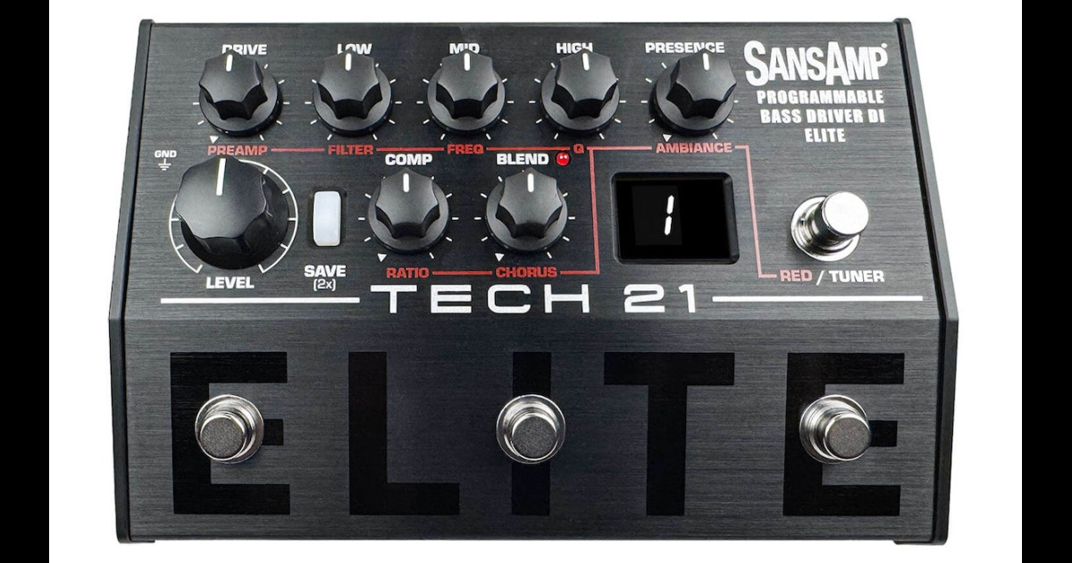 サンズアンプの定番モデルが進化！“Programmable Bass Driver ELITE