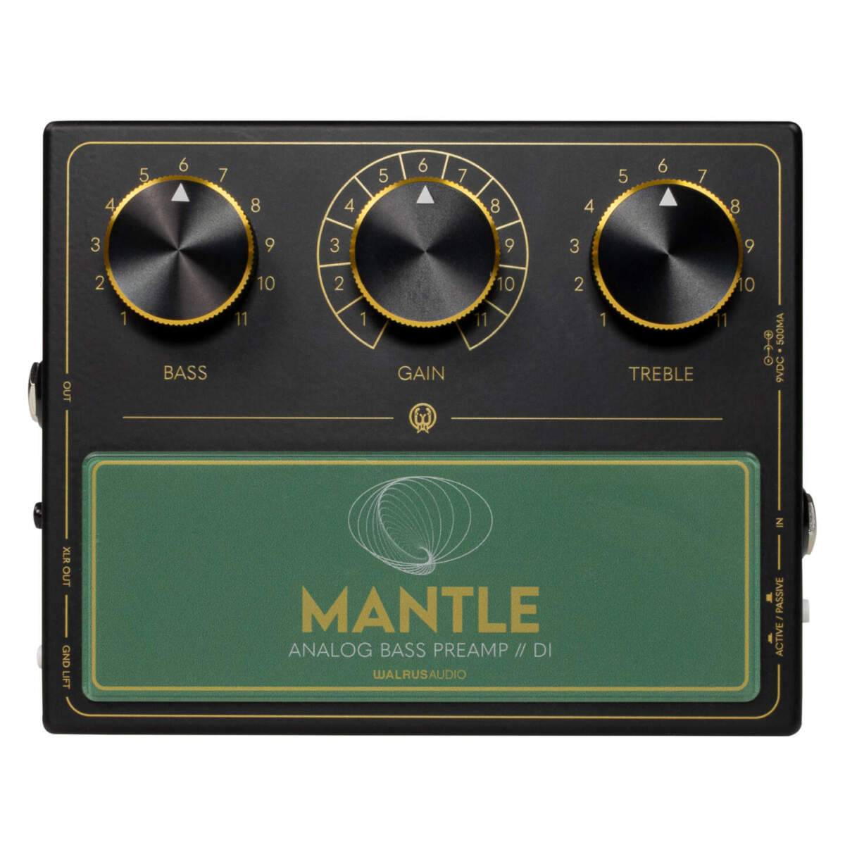 Walrus Audio / Mantle Analog Bass Preamp // D.I.のフロント