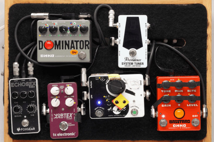 藤本ひかりエフェクター・ボード