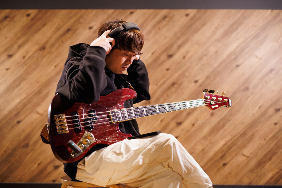 井澤惇 インタビュー・Spark NEO試奏風景 