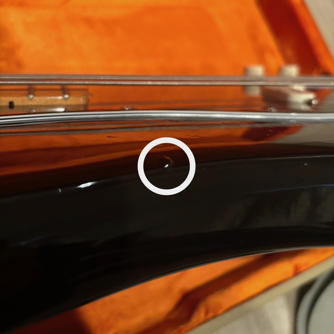 関が所有するFender / Bullet Bass Deluxe ボディ