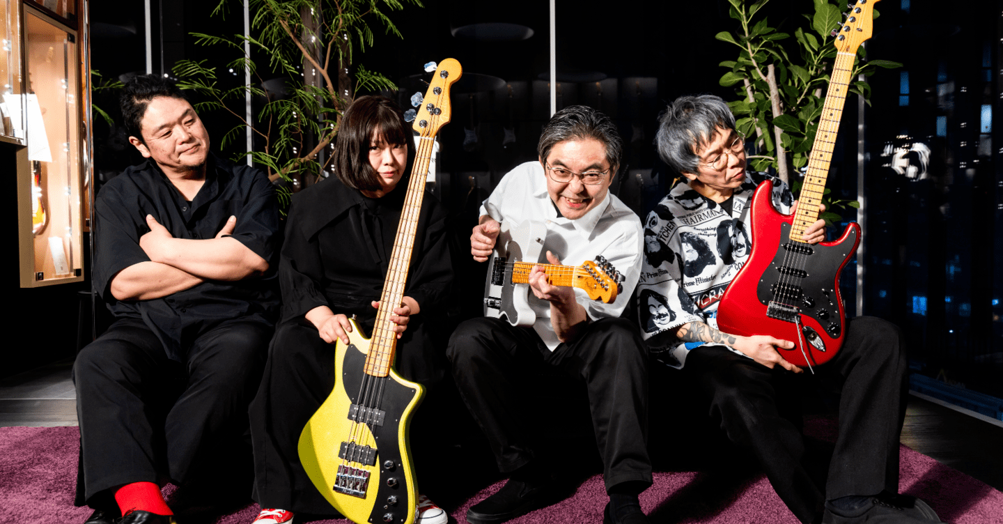 ZAZEN BOYS × Fender American Ultra II】MIYAが弾いたMeteora