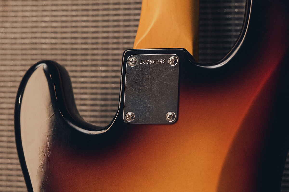 James Jamerson 1962 Precision Bass® ネックプレート