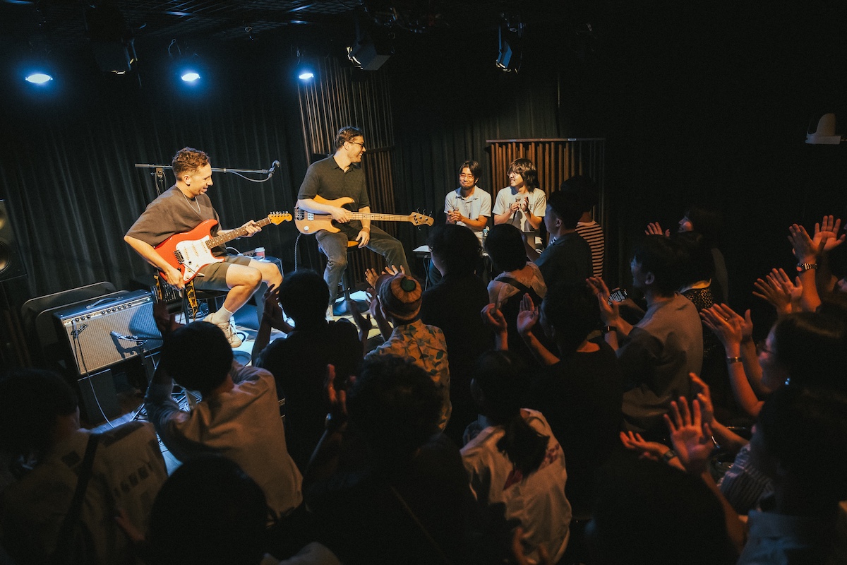 ジョー・ダート（ヴルフペック）ベース・セミナーの模様　コリー・ウォンも飛び入り！