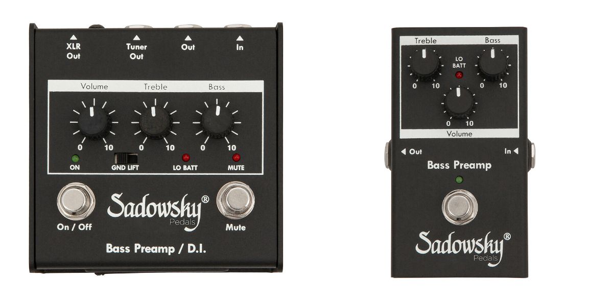 Sadowsky】Bass Preamp Pedal | ベース・マガジン