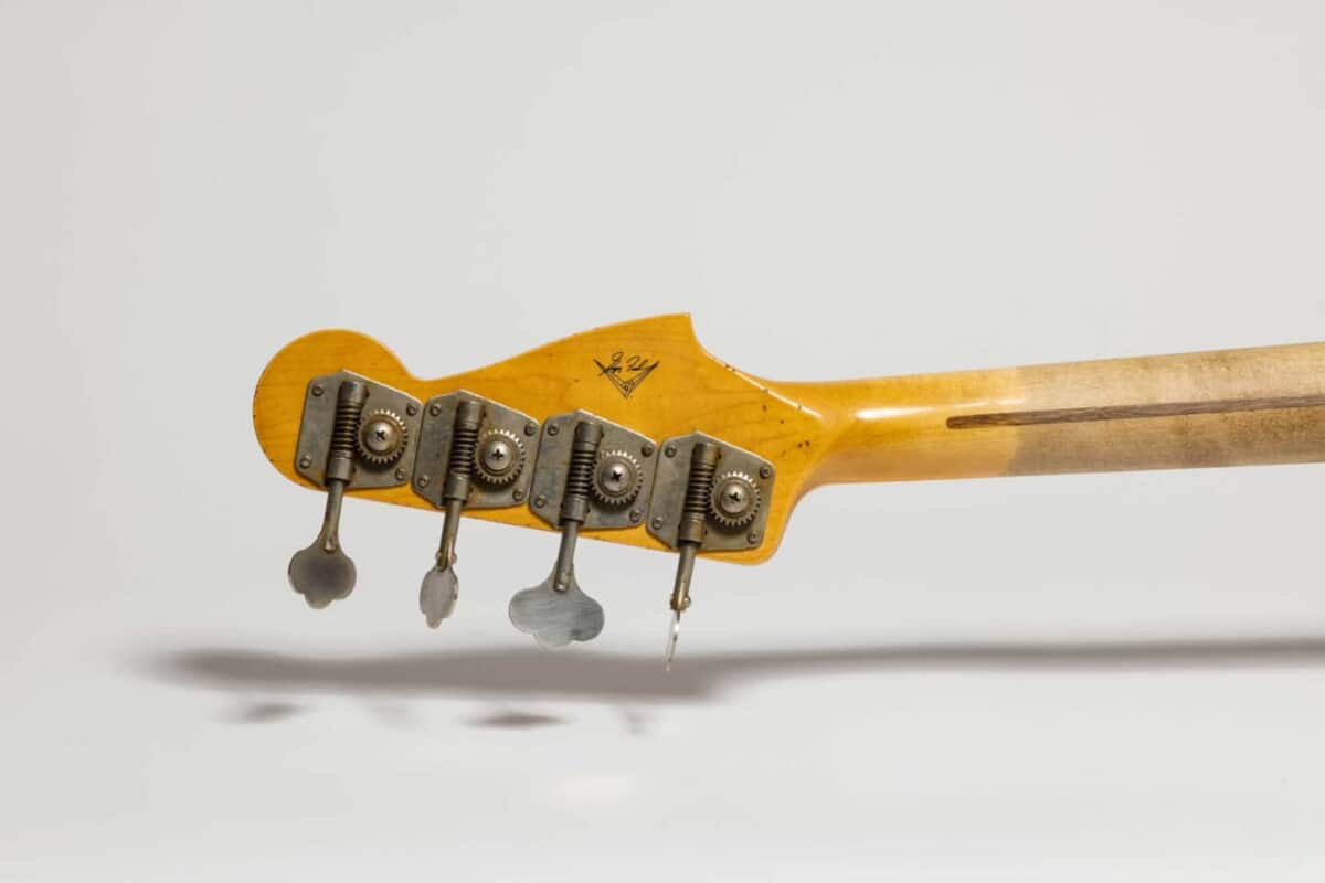Limited Edition Masterbuilt J Precision Bass® King’s Red Sparkle Neck