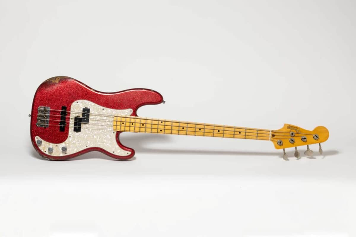 Limited Edition Masterbuilt J Precision Bass® PJ, King’s Red Sparkle main